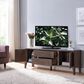 Global Movement Italia 2-Drawer TV Stand in Walnut Oak, , large
