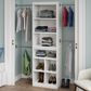 DHP Closet Storage System in White, , large