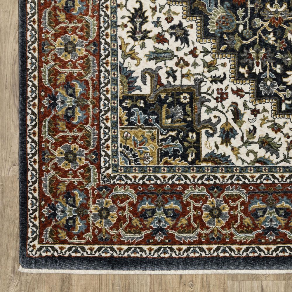 Oriental Weavers Vivian VI06C 7&#39;10&quot; x 10&#39;10&quot; Blue Area Rug, , large