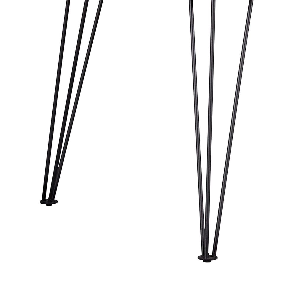 Pacific Landing Sherman 6-Piece Dining Set in Matte Black, , large