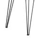 Pacific Landing Sherman 6-Piece Dining Set in Matte Black, , large