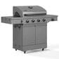 Tytus Anaheim and Emberwood 3-Piece Modular Duo with Tabletop Grill and Griddle in Gunmetal Gray, , large
