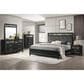 New Heritage Design Obsidian 2-Drawer Nightstand in Black, , large