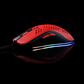 Arozzi Favo Ultra Lightweight Customizable RGB Gaming Mouse with Honeycomb Pattern, Pixart 3389 Sensor, and Omron 20M Switches - Red, , large