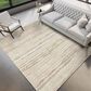 Dalyn Rug Company Brisbane Striped 8" x 10" Linen Area Rug, , large