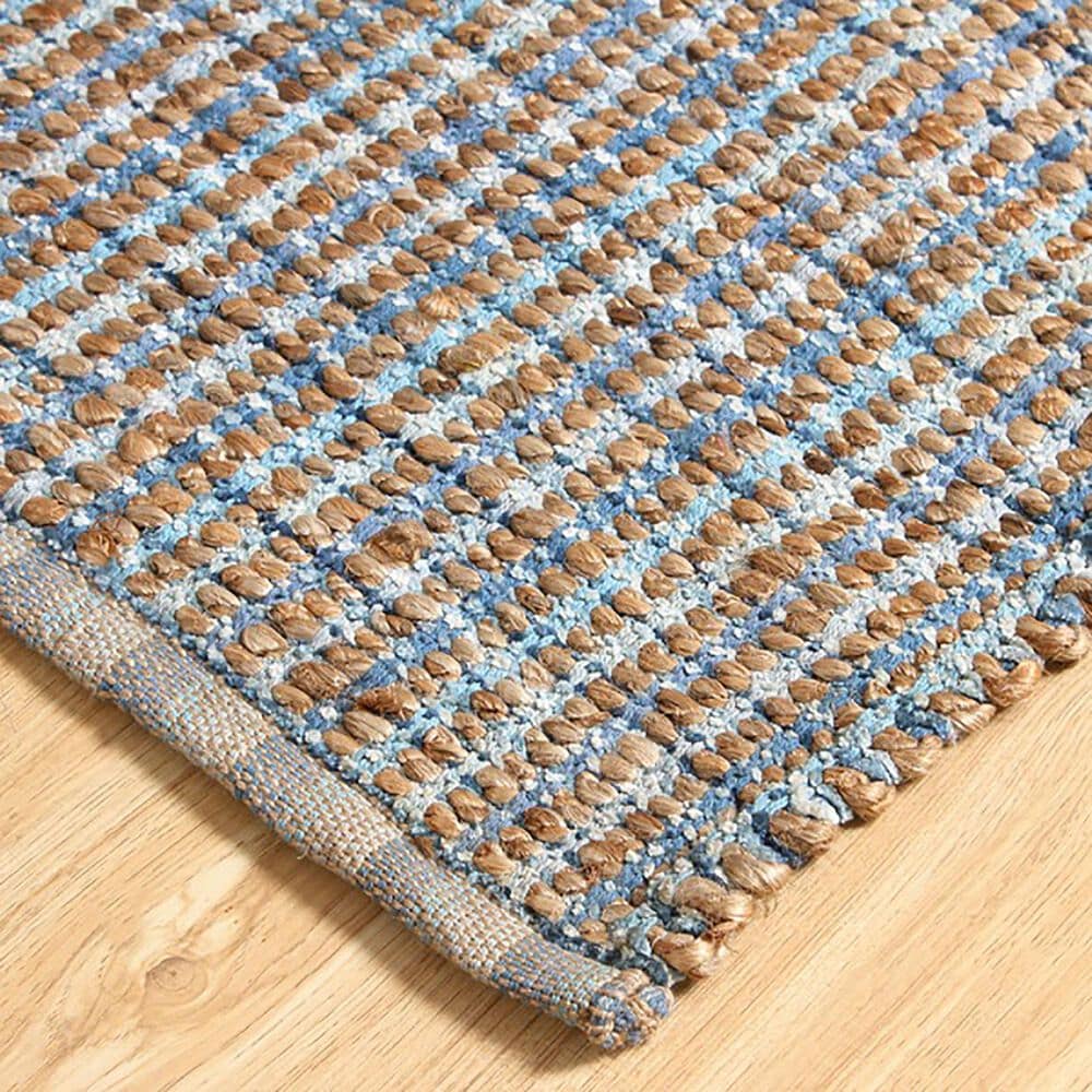 L&amp;R Resources Natural Fiber 03305 9&#39; x 12&#39; Navy Area Rug, , large