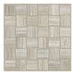Shaw Rockwood Plank Quarry 12" x 12" Porcelain Mosaic Sheet, , large