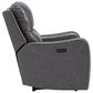 Ashley Galahad Power Zero Wall Recliner in Smoke, , large