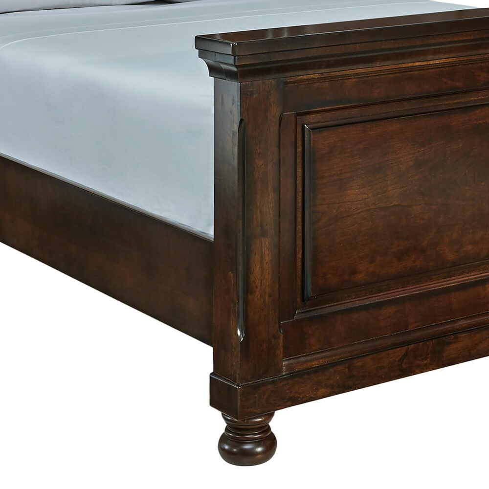Millenium Porter Queen Sleigh Bed in Rustic Brown, , large