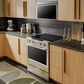 KitchenAid 2-Piece Kitchen Package with 30" Slide-In Smart Electric Range and 30" Over-the-Range Microwave Oven in PrintShield Stainless Steel, , large