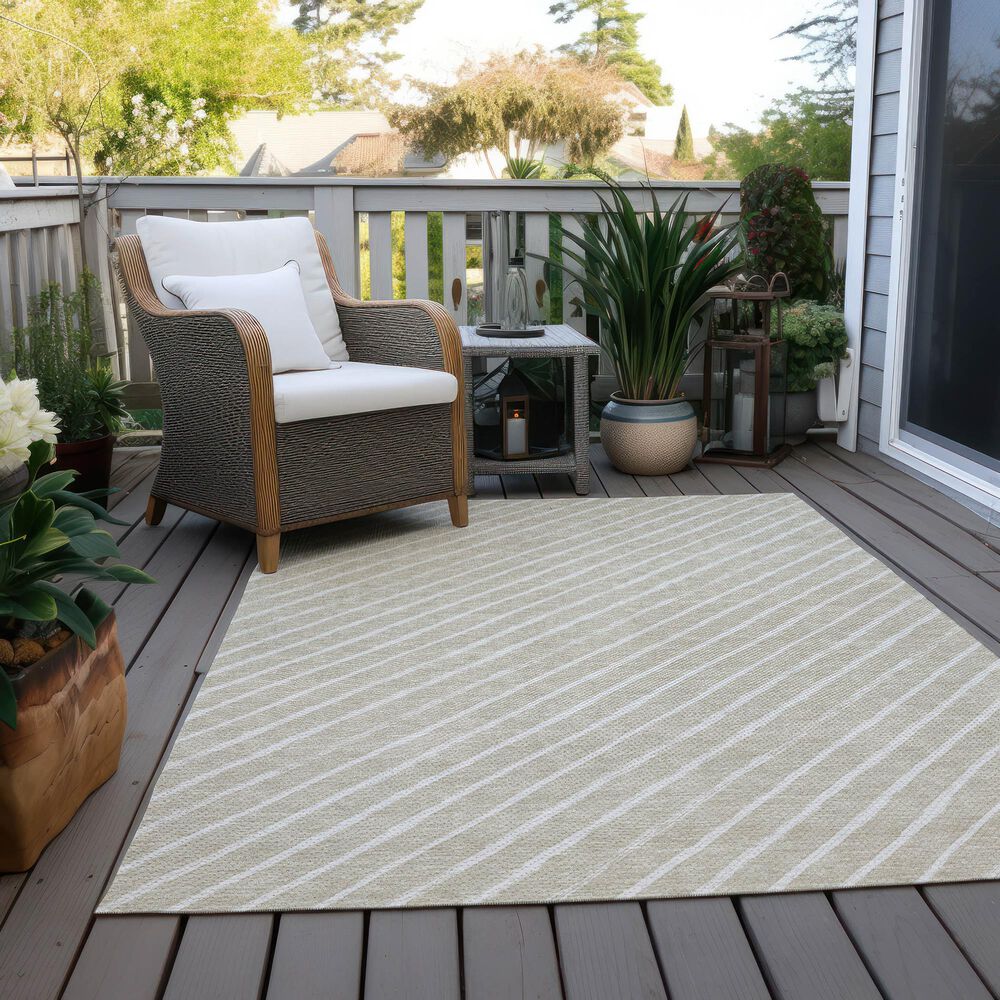 Dalyn Rug Company Wonderland WN27 3&#39; x 5&#39; Beige Indoor/Outdoor Area Rug, , large