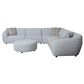 37B Eliza 5-Piece Sectional in Monique Steel, , large