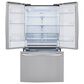 LG 29 Cu. Ft. French Door Refrigerator with Slim Design Water Dispenser in Print Proof Stainless Steel, , large