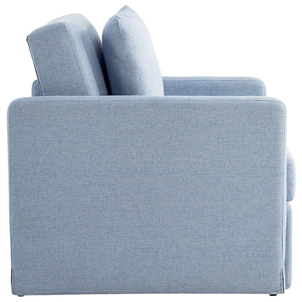Lifestyle Solutions Blair Convertible Chair in Blue, , large