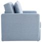 Lifestyle Solutions Blair Convertible Chair in Blue, , large