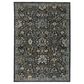 Oriental Weavers Aberdeen Floral Bust 2"3" x 7"6" Blue Runner, , large