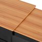 HOMLUX 86" Kitchen Island with Extendable Dining Table in Black, , large