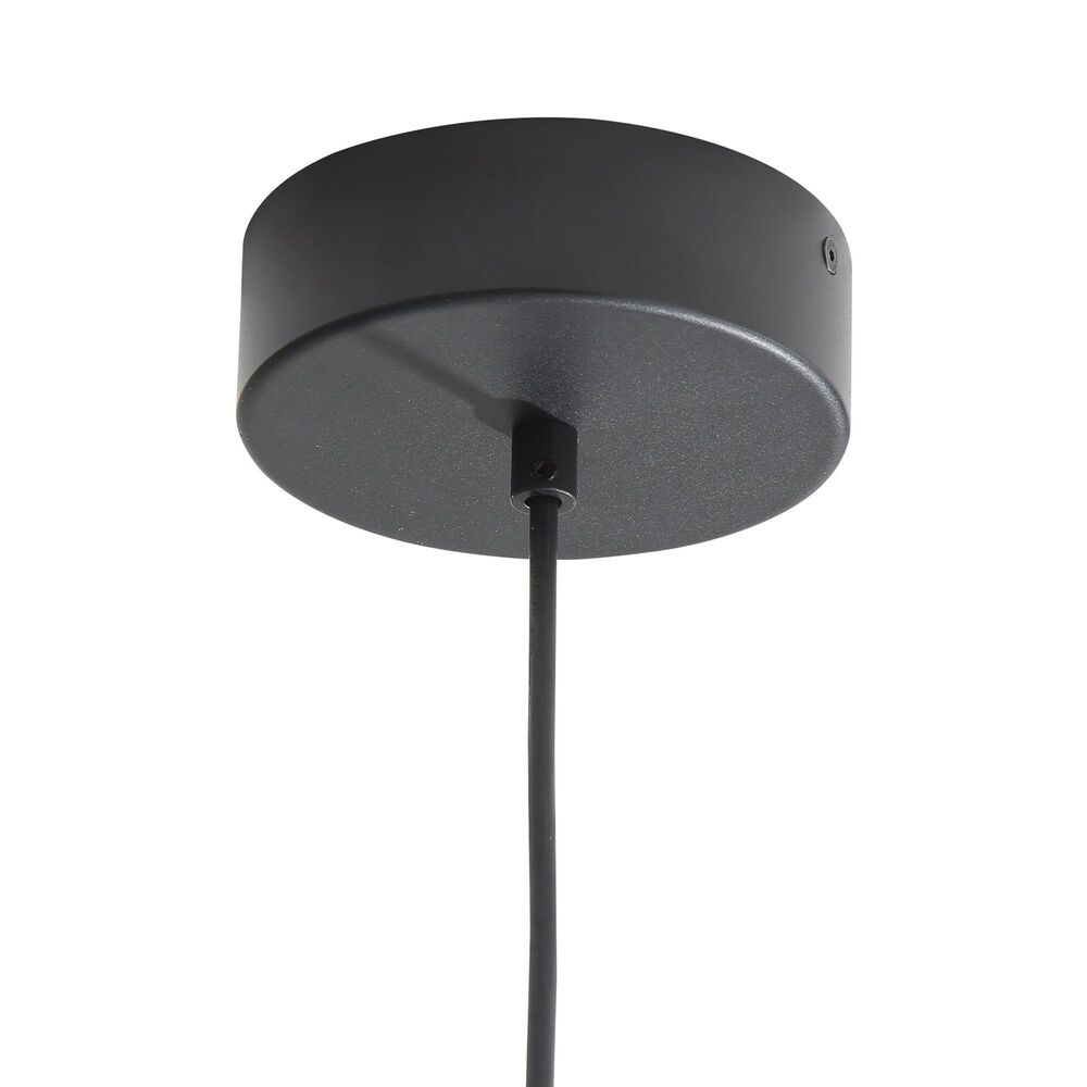 Golden Lighting Clarus 8" 1-Light LED Pendant in White Sandstone, , large