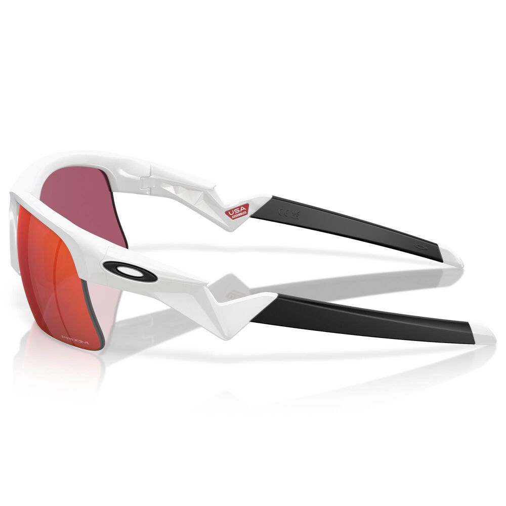 Oakley Sunglasses Capacitor Sunglasses with Prizm Field Lenses in Polished White, , large
