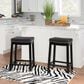 Linon Home Decor Claridge Counter Stool in Black, , large