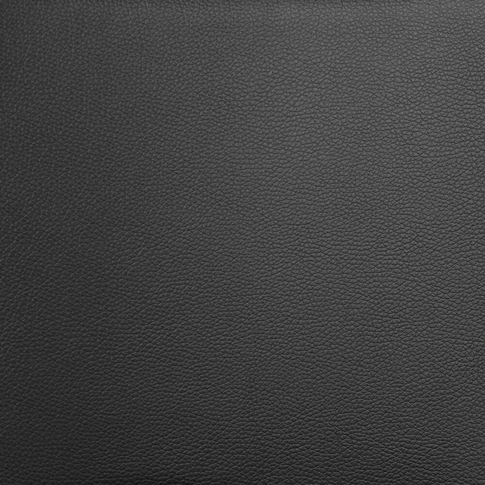 Baxton Studio Afton Side Chair with Black Faux Leather in Walnut Brown (Set of 2), , large