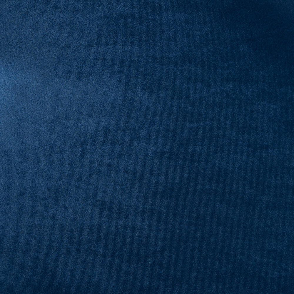 Baxton Studio Cora Twin Upholstered Panel Headboard in Royal Blue, , large