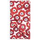 MuKitchen Vibe Dish Towel in Poppy Fields and White, , large