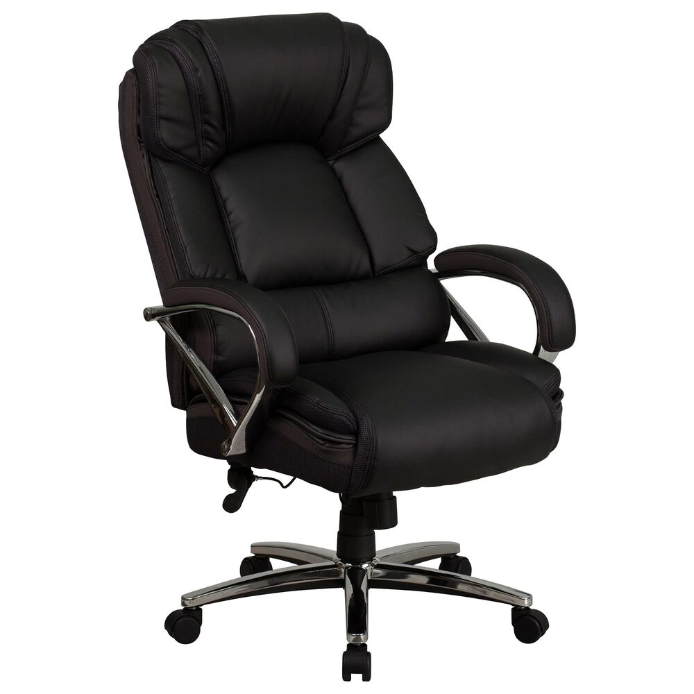 Flash Furniture 46"HERCULES Big & Tall Executive Chair in Black, , large