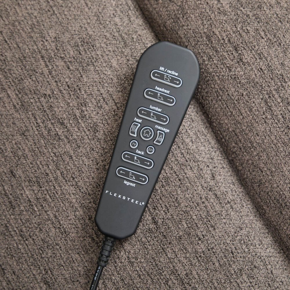 Flexsteel Zecliner Model 3+ Power Lift Recliner in Umber, , large