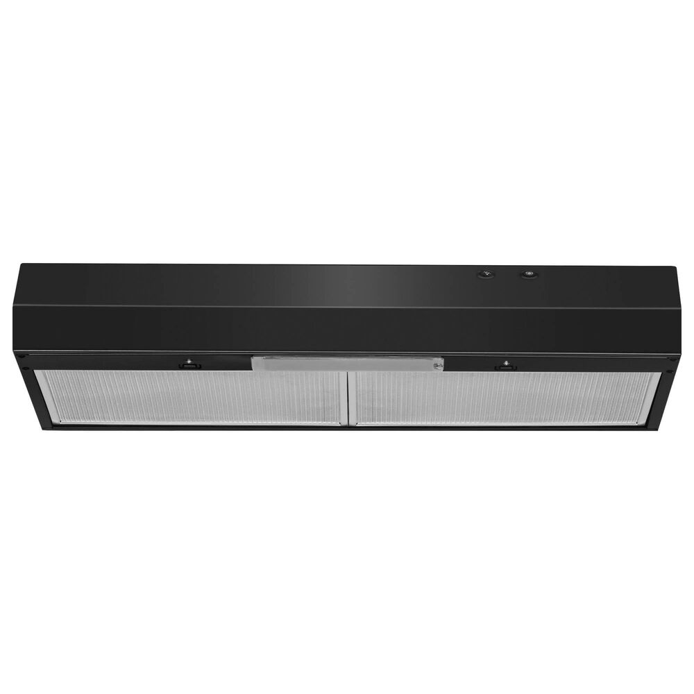 Whirlpool 30" Range Hood with Full-Width Grease Filters in Black, , large