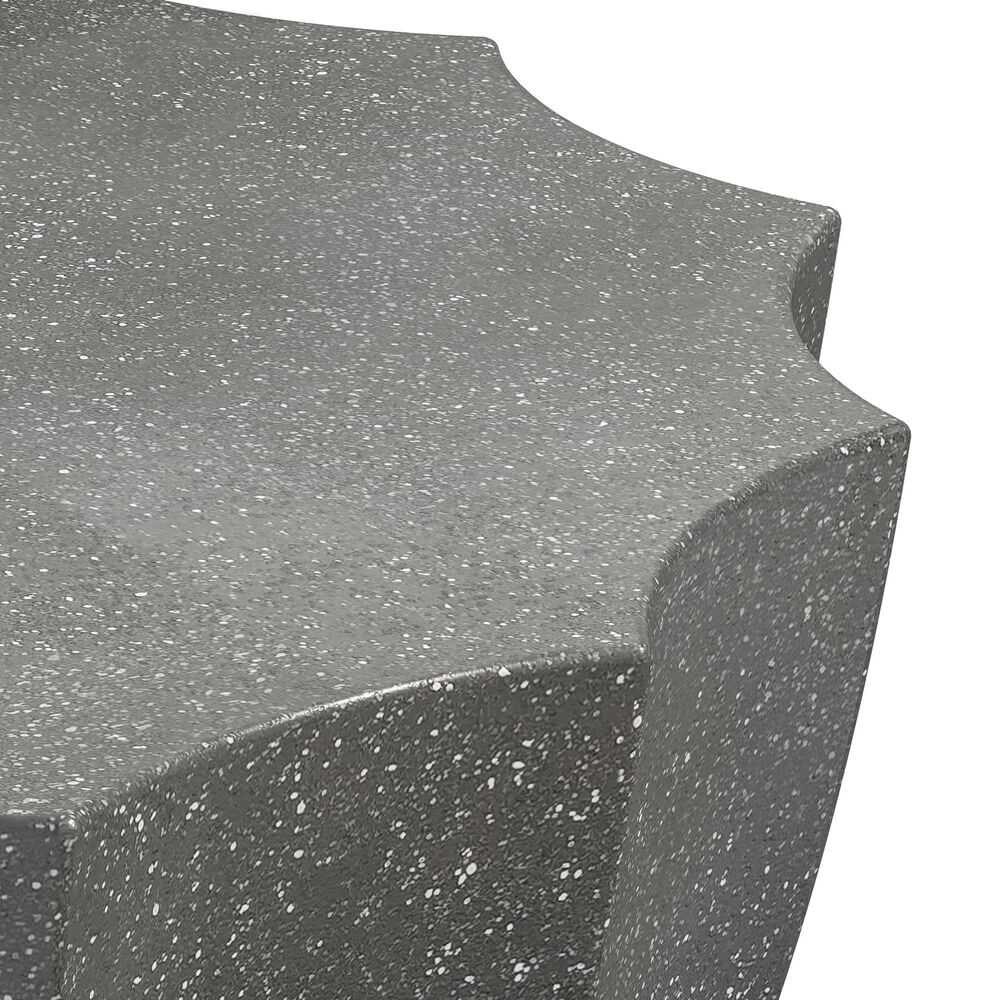 Hearth and Haven Outdoor Waterproof Coffee Table in Grey, , large