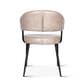 Home Trends & Design Essex Dining Chair in Top Grain Leather Antique Ivory, , large