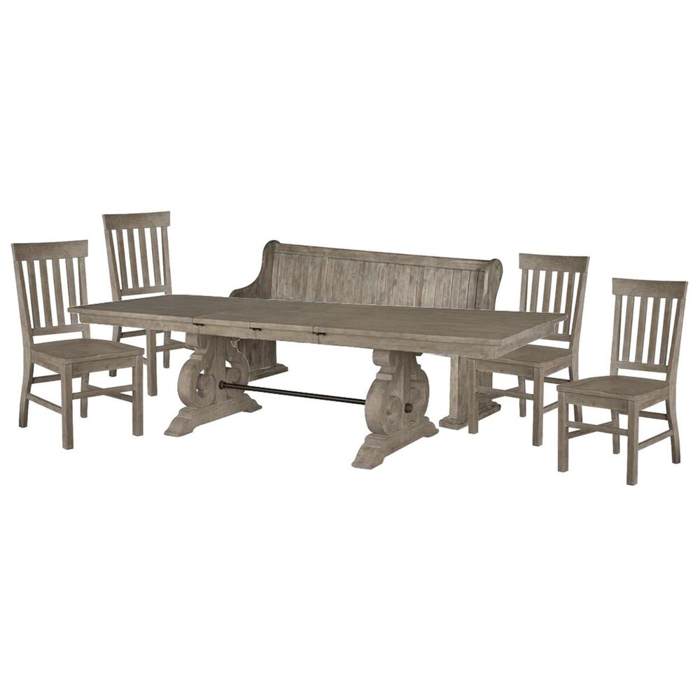 Nicolette Home Tinley Park 6-Piece Dining Set in Dove Tail Grey, , large