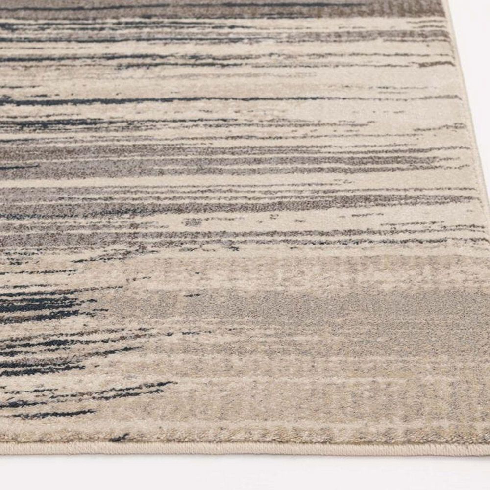 Central Oriental Montville Harpily 7&#39;10 x 9&#39;10 Storm and Vintage Blue Area Rug, , large