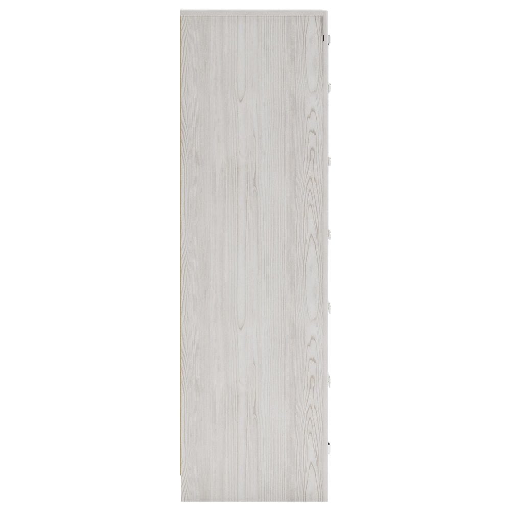 Ashley Altyra 5 Piece Full Panel Bedroom Set in White with LED Headboard, , large