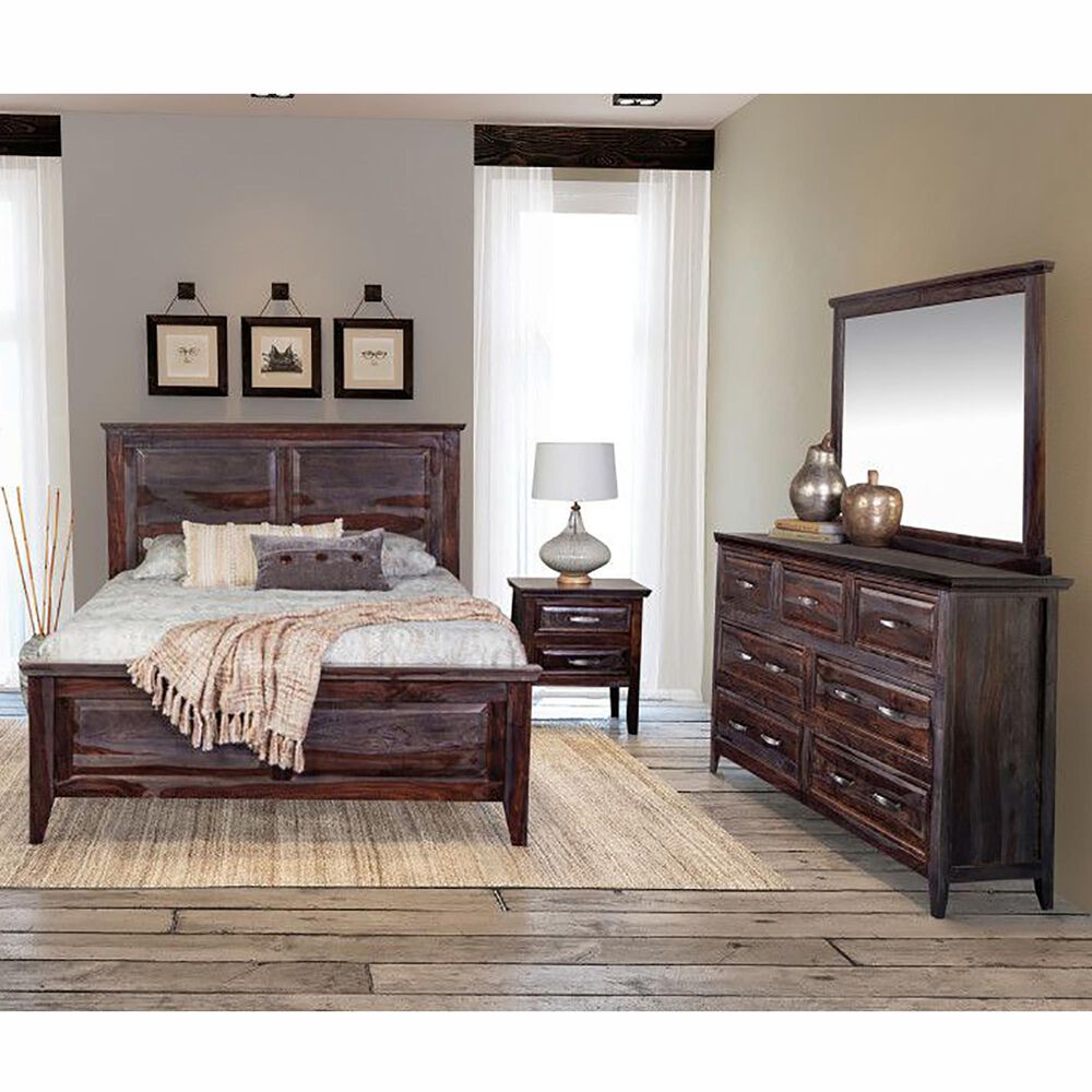 Porter Design Sonora 3 Piece Queen Bedroom Set in Midnight, , large