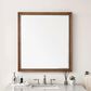 James Martin Vanities Glenbrooke 36" Rectangular Mirror in White Wash Walnut, , large