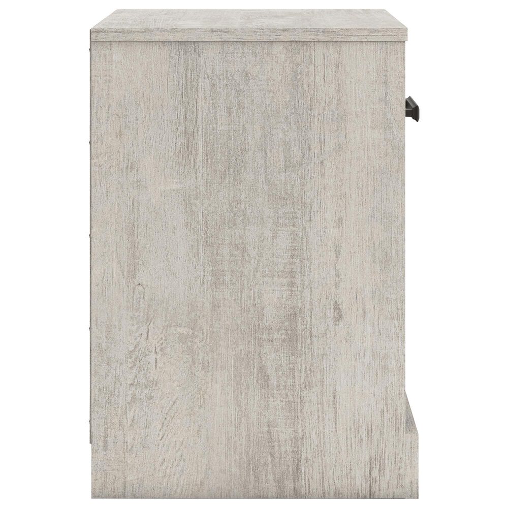 Ashley Shawburn 1-Drawer Nightstand in Light Gray, , large