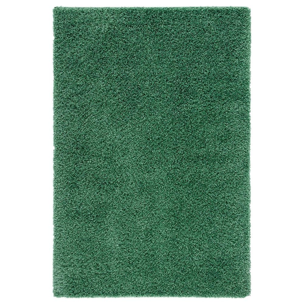 Safavieh Venus Shag 4" x 6" Green Area Rug, , large