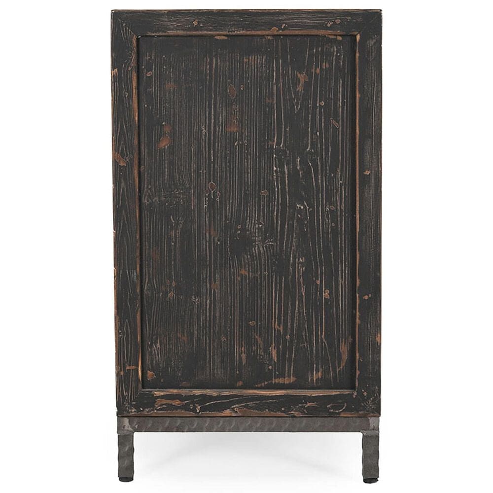 Classic Home Lisbon 4-Door Sideboard in Black, , large