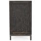 Classic Home Lisbon 4-Door Sideboard in Black, , large