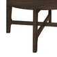 Pacific Landing Cota Round Coffee Table in Dark Brown, , large