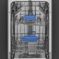 SMEG 18" Universal Built-In Dishwasher in Panel Ready, , large