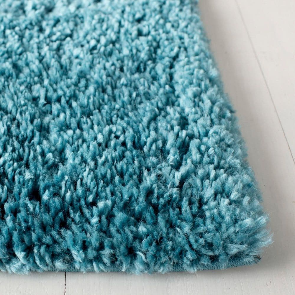 Safavieh August Shag 5&#39;3&quot; x 7&#39;6&quot; Turquoise Area Rug, , large
