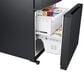 Samsung 17.5 Cu. Ft. 3-Door French Door Refrigerator in Black Caviar Matt, , large