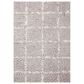 Angela Rose Amira 9"2" x 12"6" Silver and Ivory Area Rug, , large