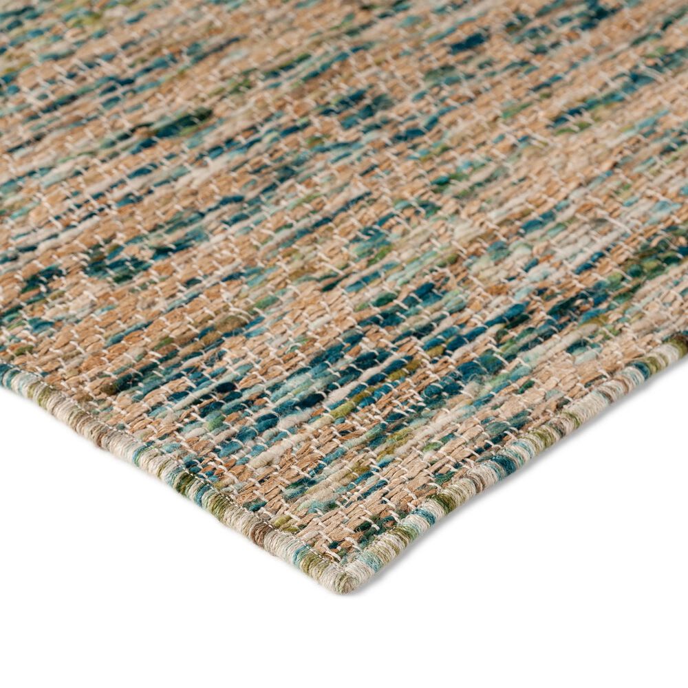 Dalyn Rug Company Sahara 2&#39;3&quot; x 7&#39;6&quot; Teal Runner, , large