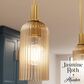 Hunter Beverly Glen Jasmine Roth 1-Light Mini Pendant in Luxe Gold, , large
