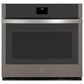 GE Appliances 30" Single Electric Wall Oven with No Preheat Air Fry in Slate, , large