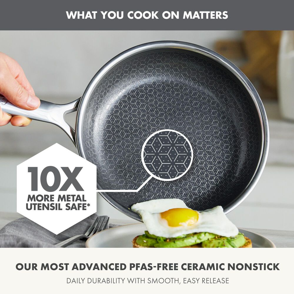 Green Pan Spectra 2-Piece Open Frypan Set in Stainless Steel, , large